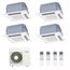 Ar-Condicionado-Multi-Split-Inverter-Cassete-Daikin-3x12000-e-1x18000-BTUs-Quente-e-Frio-220v-Monofasico
