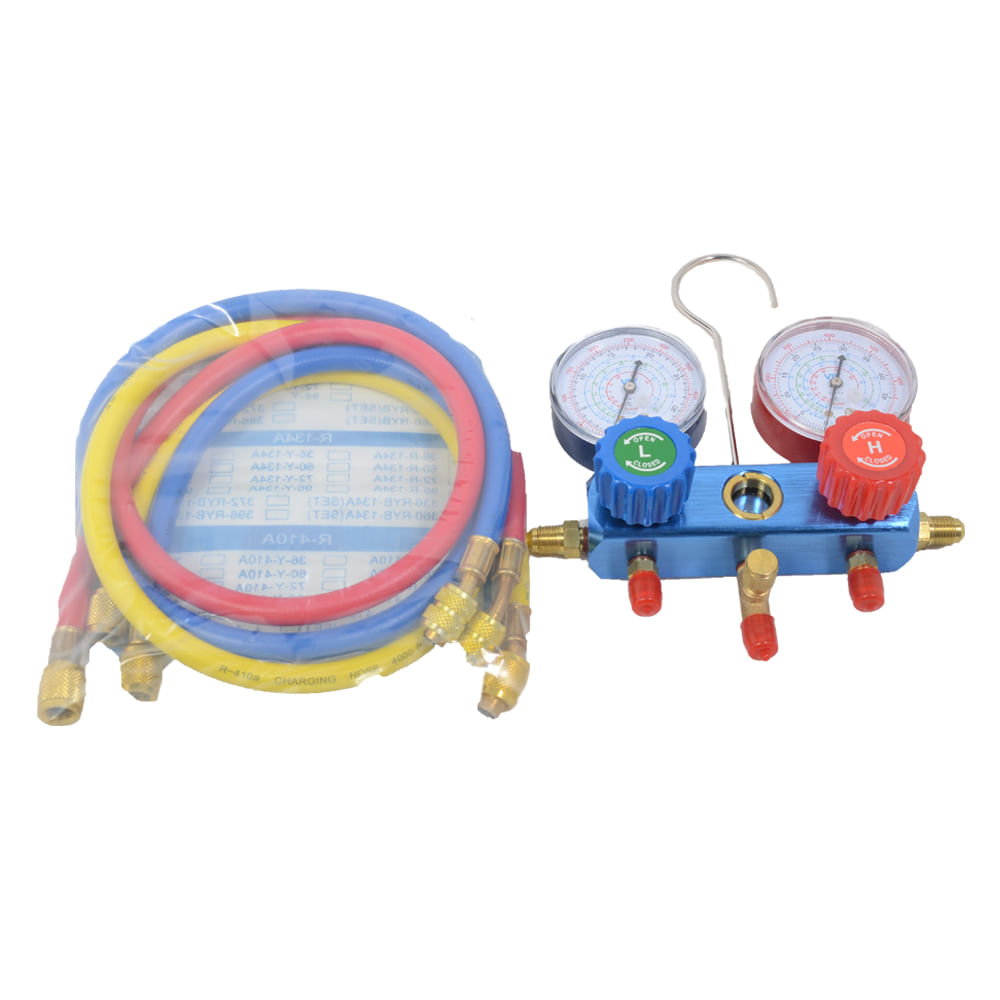 Conjunto Manifold Alumínio R22/134A/404A/407