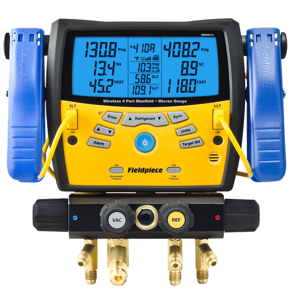 Manifold-Digital-Wireless-Fieldpiece-com-4-Portas-e-Vacuometro-SMAN460