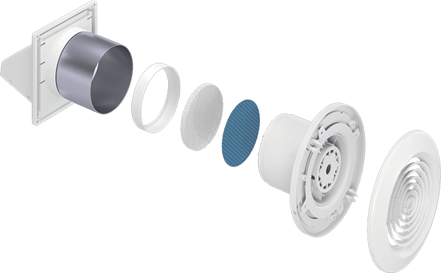 Renovador de Ar SplitVent 100 mm – Bivolt - Imagem 3