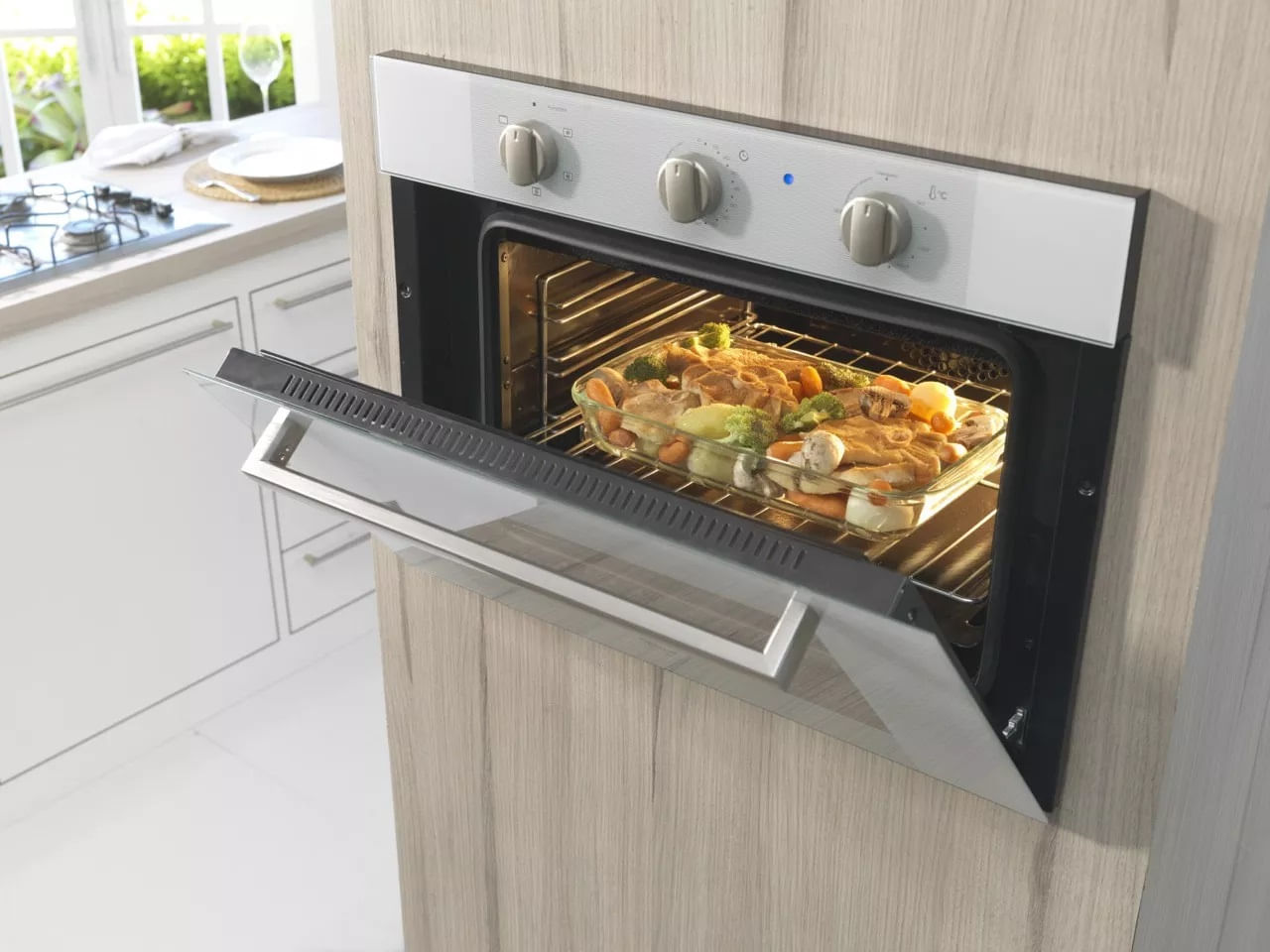 Forno Elétrico de Embutir Fischer Infinity 50L Branco – 220 Volts - Imagem 2
