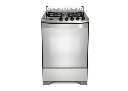Fogão Brastemp 4 Bocas Inox BFS4NARUNA – Bivolt Menor preço em Fogão Brastemp 4 Bocas Inox BFS4NARUNA – Bivolt
