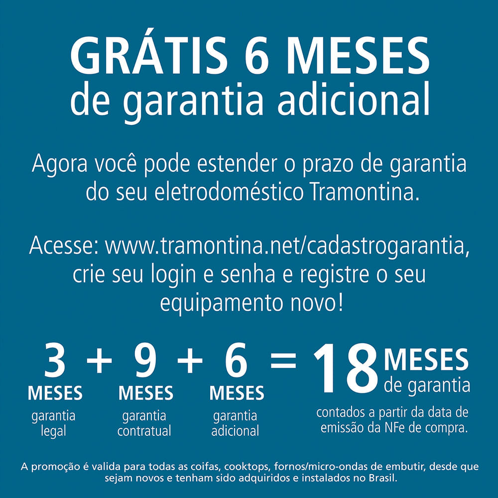 Coifa de Parede Tramontina Basic Inox 90 cm - 220 Volts - Imagem 4