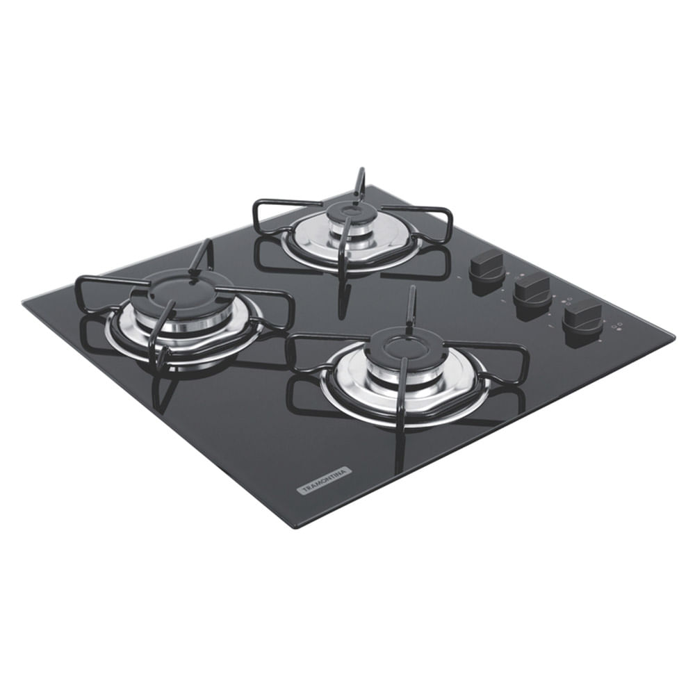 Cooktop Tramontina Brasil 3 Bocas Bivolt Friopecas