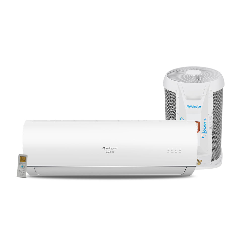 Ar Condicionado Split Hi Wall Springer Midea AirVolution 22000 BTU/h Frio 42TFCA22S5 – 220 Volts