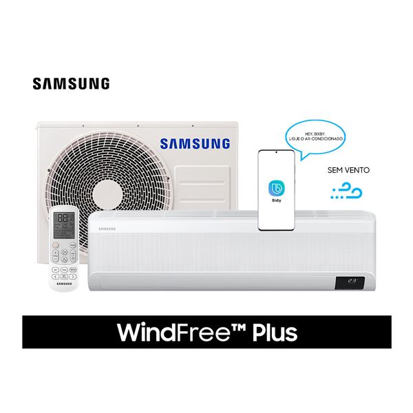 Ar-Condicionado-Split-Hi-Wall-Samsung-Inverter-WindFree-™-Plus-22.000-BTU-h-Quente-e-Frio-Monofasico-AR24TSEABWKNAZ-–-220-Volts