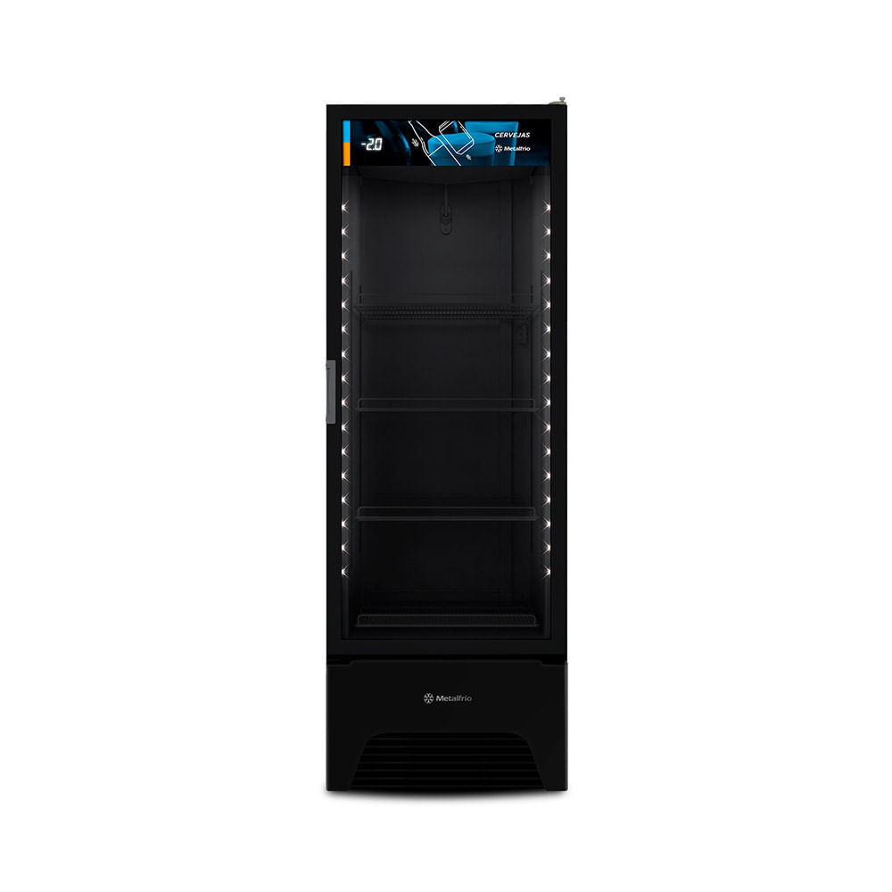 Cervejeira Metalfrio 572 Litros Porta de Vidro All Black VN50AH – 220 volts