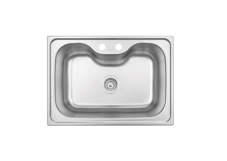 Cuba de Sobrepor Tramontina Morgana 69x49 cm com Válvula em Aço Inox Acabamento Acetinado Menor preço em Cuba de Sobrepor Tramontina Morgana 69x49 cm com Válvula em Aço Inox Acabamento Acetinado