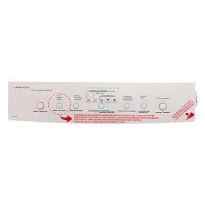 Painel Decorativo para Lavadora Brastemp BWQ22