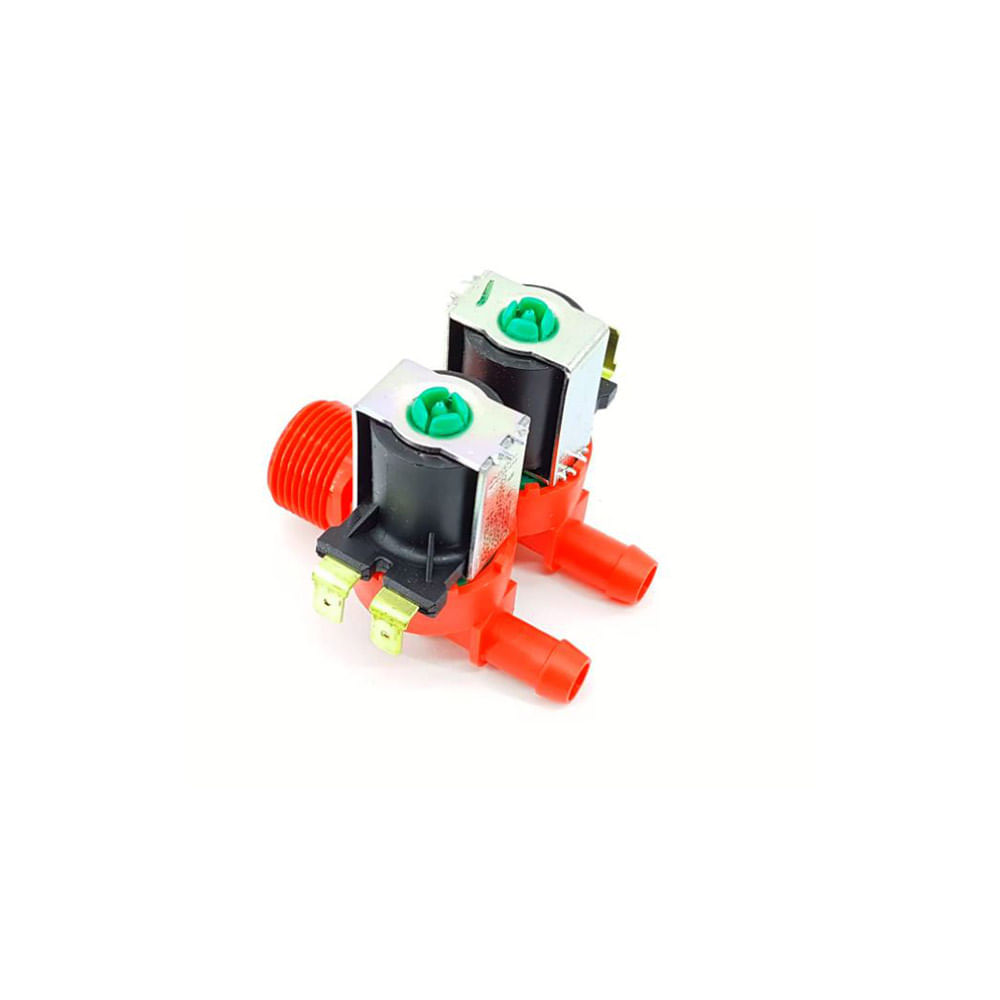 Válvula Água  Dupla Lavadora Electrolux LTC10  -220 Volts