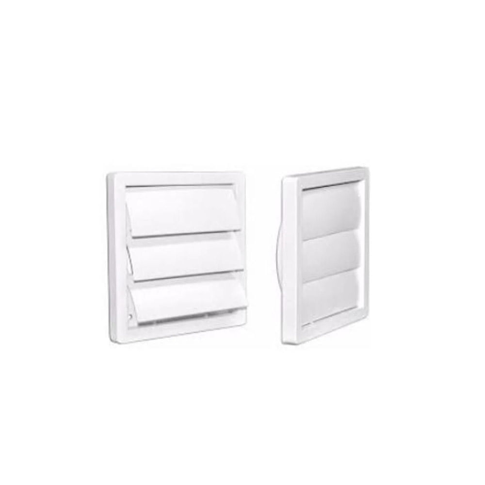 Grade Externa para Saída de Ar Auto Fechante 125mm - GVAF 125 - Imagem 2