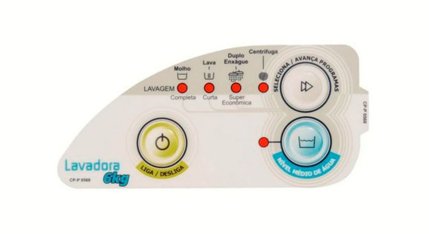 Painel Decorativo Lavadora Consul CWE06A