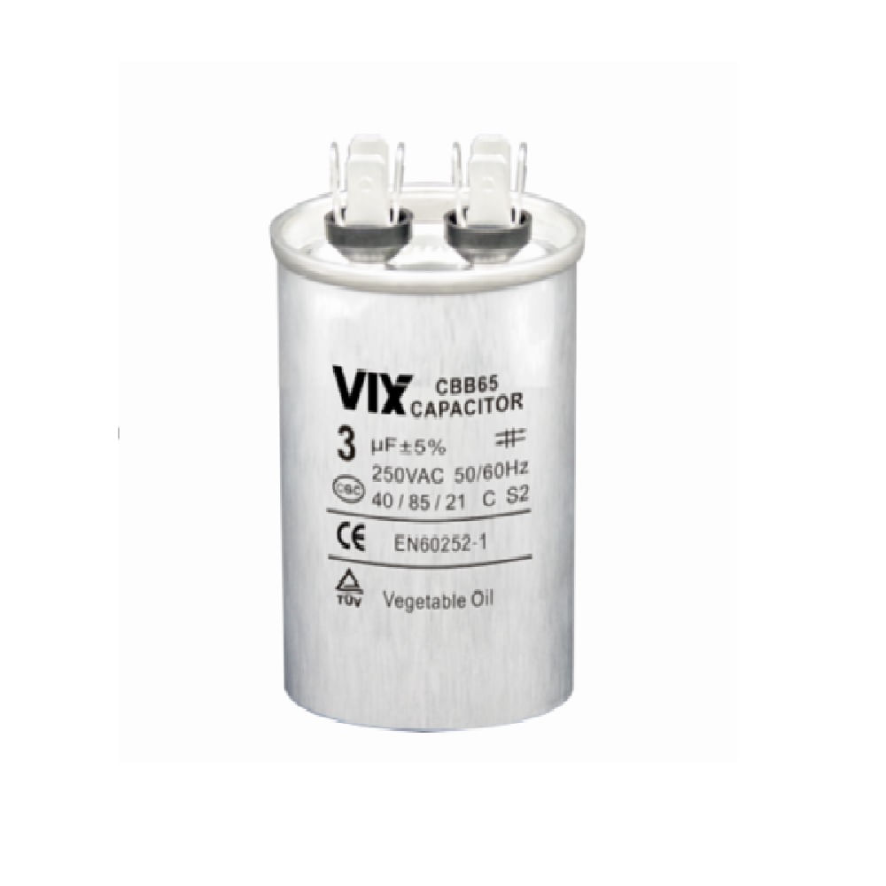 Capacitor Permanente Vix 3MF - 250 Volts