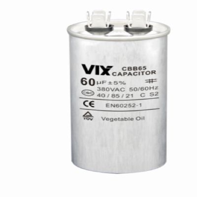 Capacitor Permanente Vix 60 MF -380 Volts