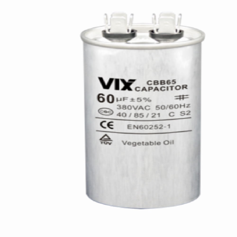 Capacitor Permanente Vix 60 MF -380 Volts