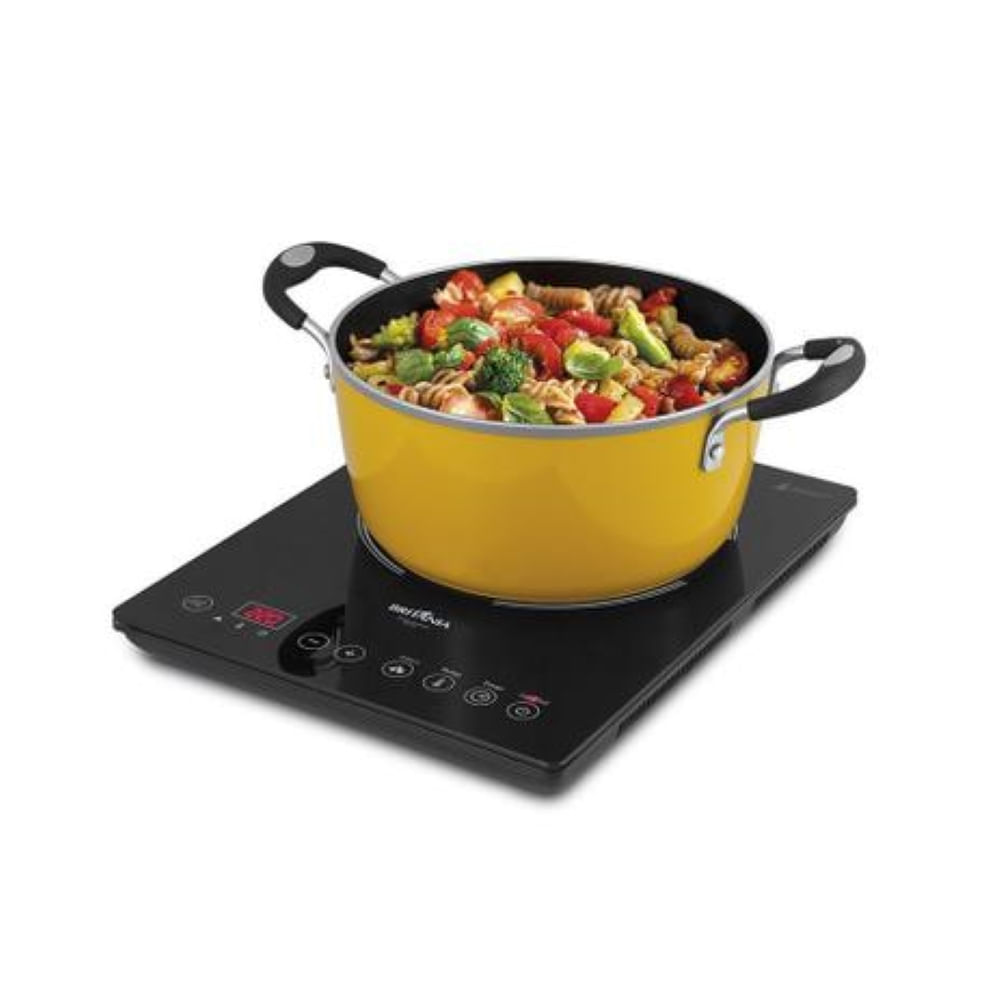 Cooktop de Indução Britânia 1 Boca Vidro Cerâmico Preto BCT01P - 127 Volts - Imagem 4