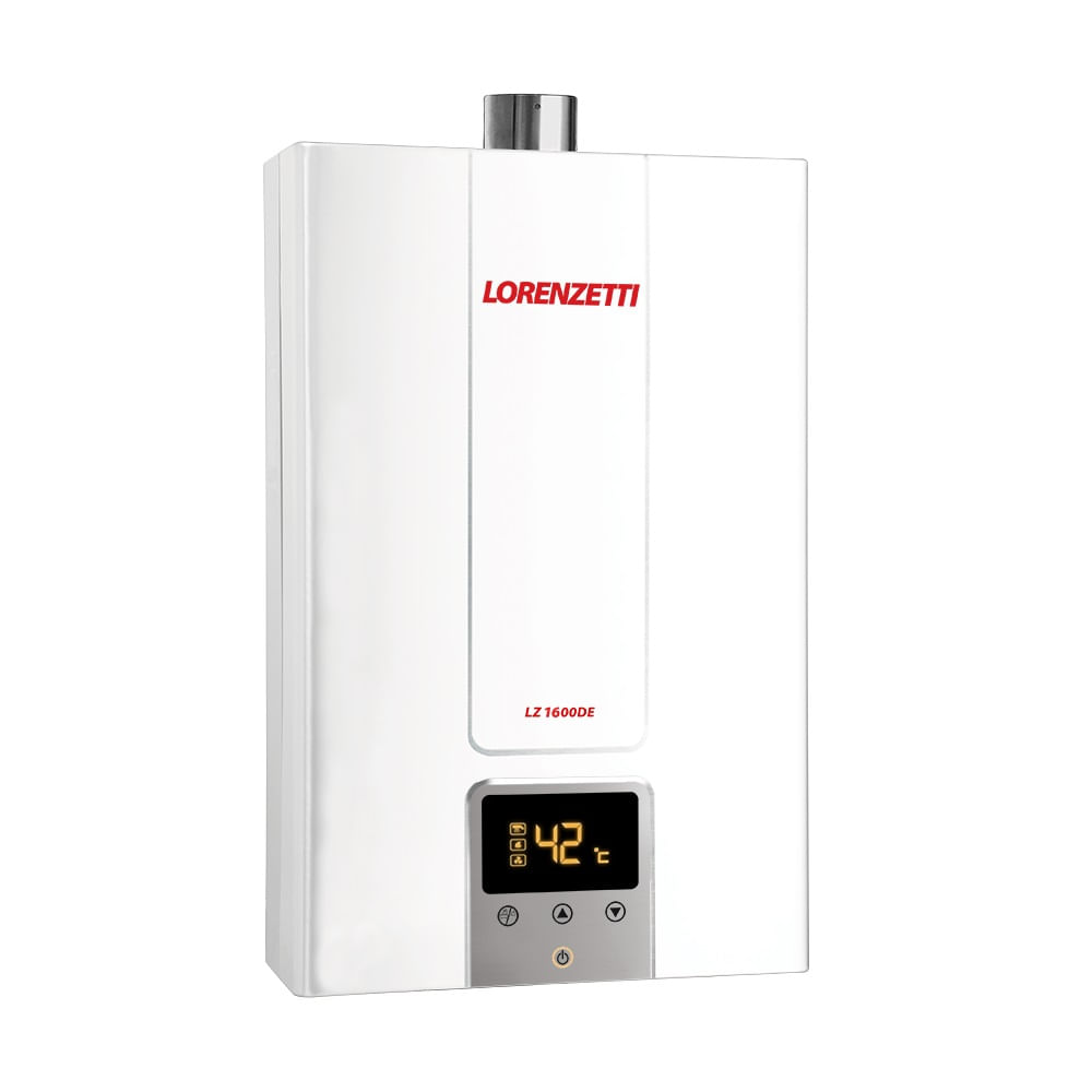 Aquecedor de Água a Gás Lorenzetti LZ 1600DE GN – Bivolt