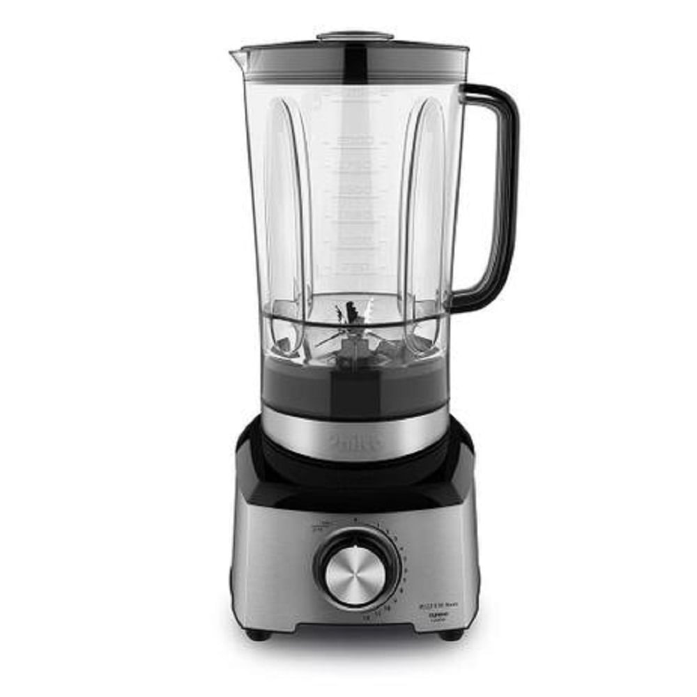 Liquidificador Philco 1200W 3 Litros 12 Velocidades Inox e Preto PLQ1350 220 Volts - Imagem 2