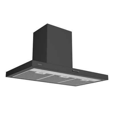 Coifa de Parede Tramontina 90cm Dritta Black Inox Preto - 220 Volts