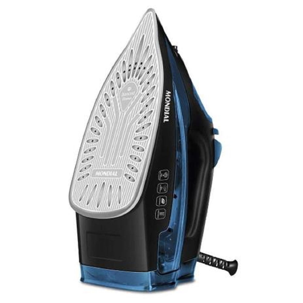 Ferro a Vapor Mondial 1200W Preto e Azul F-53 - 127 Volts - Imagem 4