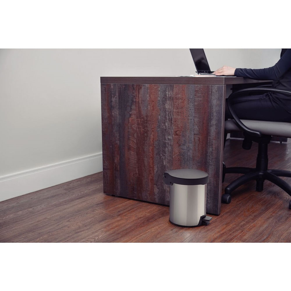 Lixeira com Pedal Tramontina New 5 Litros Acabamento Inox Polido - Imagem 4