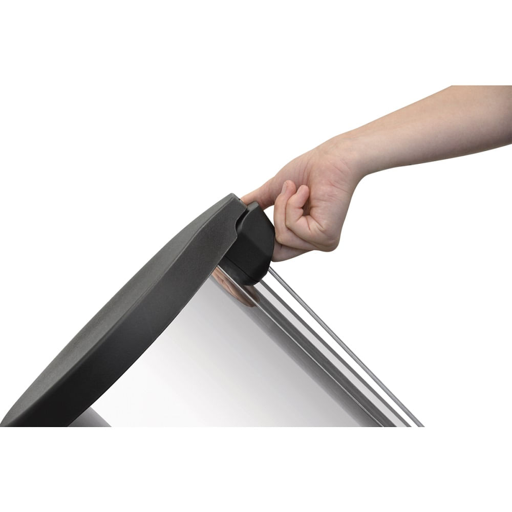 Lixeira com Pedal Tramontina 12 Litros Inox New - Imagem 4