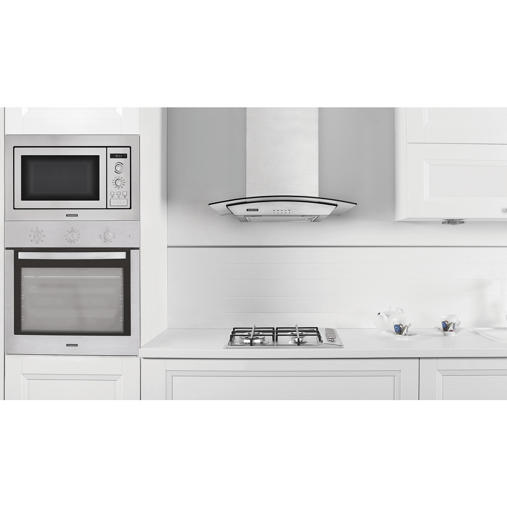 Coifa de Parede Tramontina 60 cm New Vetro Inox - 220 Volts - Imagem 2