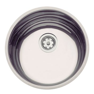 Cuba de Embutir Tramontina Diâmetro 35cm Luna em Aço Inox Polido