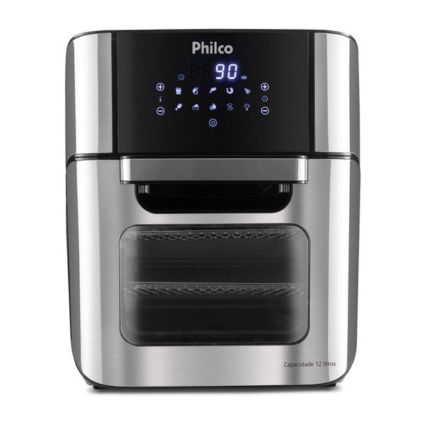 Fritadeira-Air-Fry-Philco-12-Litros-Oven-Preta-PFR2200P-–-127-Volts