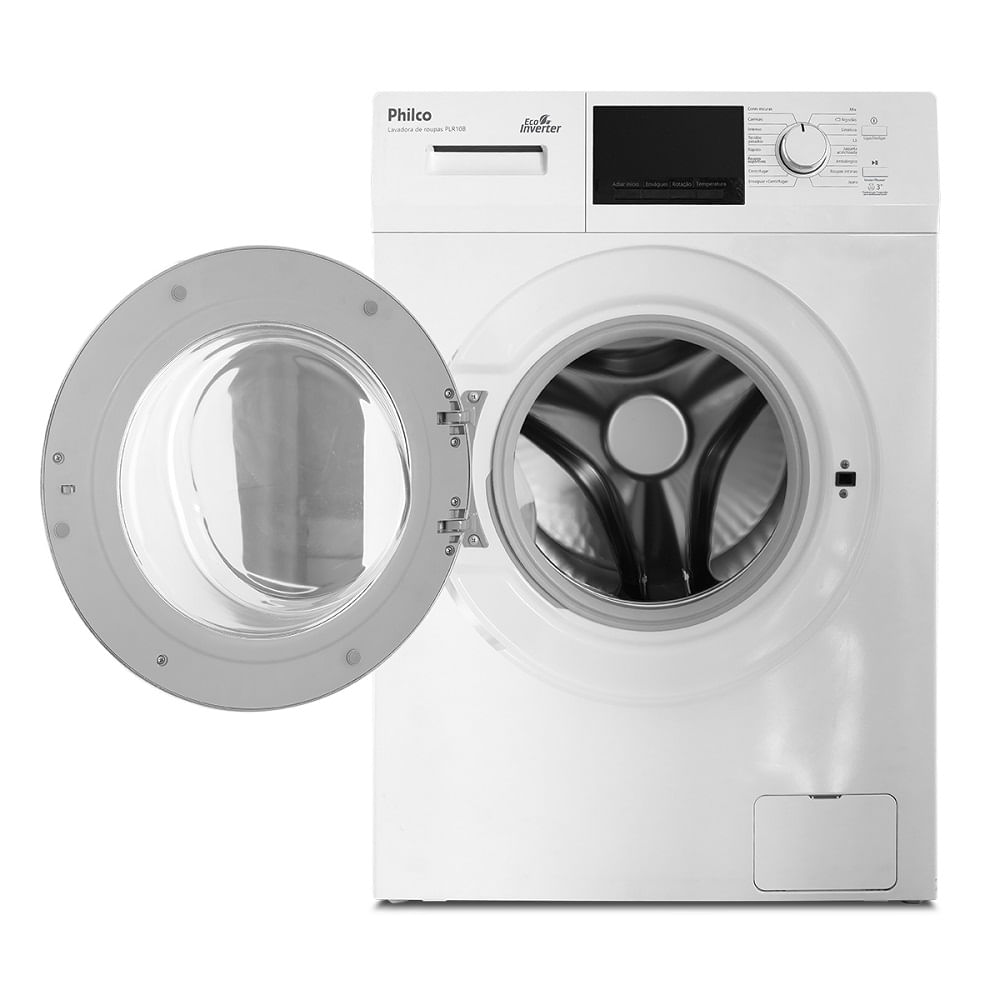Lavadora de Roupas Philco 10KG Inverter OptimuWash Branca PLR10B – 220 Volts - Imagem 3