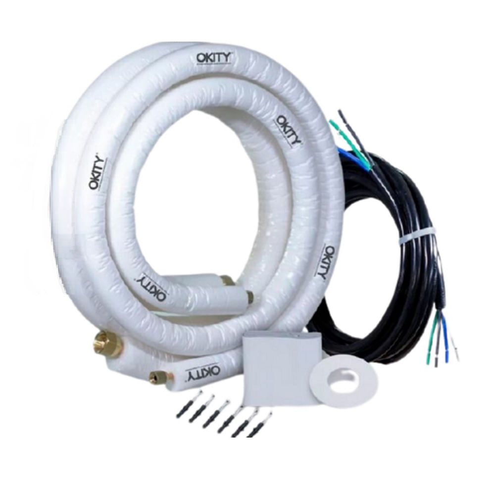 Kit Insalação Ar Condicionado Split Inverter 12000 a 18000  BTU/h 3 Metros CB-0203FP- Bivolt