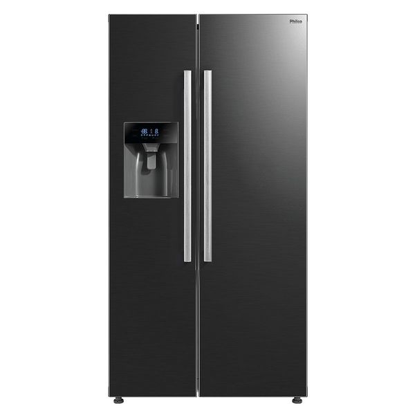 Refrigerador-Philco-520-Litros-Side-By-Side-Inox-PRF520DIP-–--127-Volts