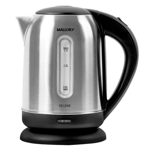 Chaleira Mallory Selene 1,7 Litros 1850 W Inox 220 Volts CHL170