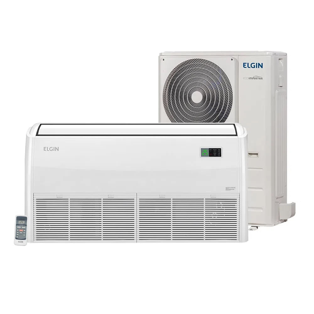 Ar Condicionado Split Piso Teto Elgin Eco Inverter 48000 BTU/h Frio Monofásico 45PVFI48B2DB - 220 Volts