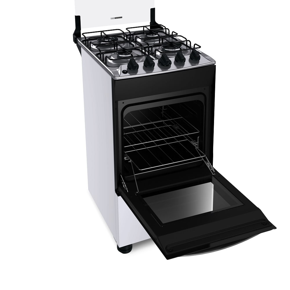 Fogão de Piso Brastemp 4 Bocas com Dupla Chama Branco BFO4EBB - Bivolt - Imagem 3