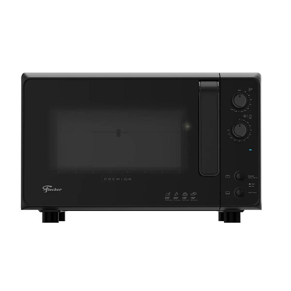 Forno Elétrico Fischer 48 Litros Premier Preto – 220 Volts