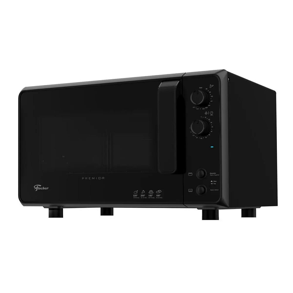 Forno Elétrico Fischer 48 Litros Premier Preto – 220 Volts - Imagem 2