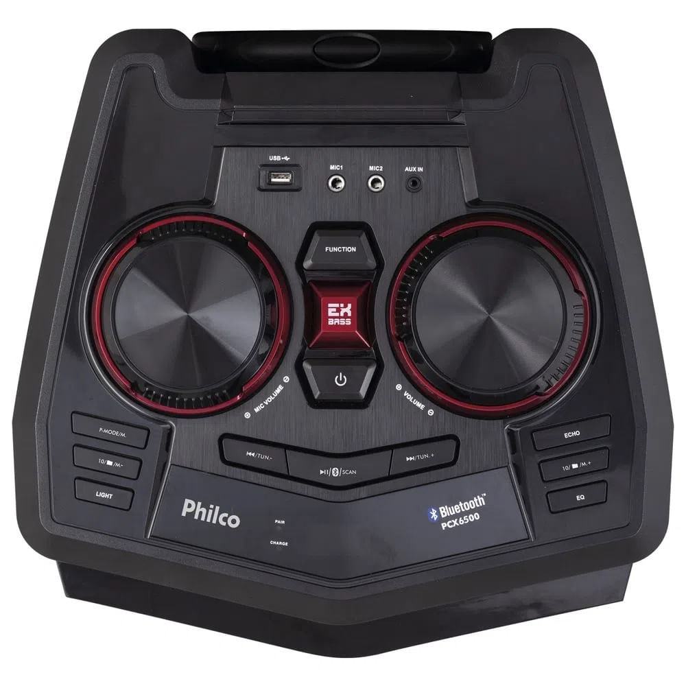 Caixa Acústica Philco Preta PCX6500 – Bivolt - Imagem 3