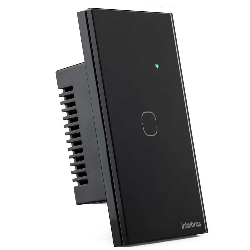 Interruptor Smart Intelbras Wi-Fi Touch Preto EWS 1001 - Bivolt - Imagem 3