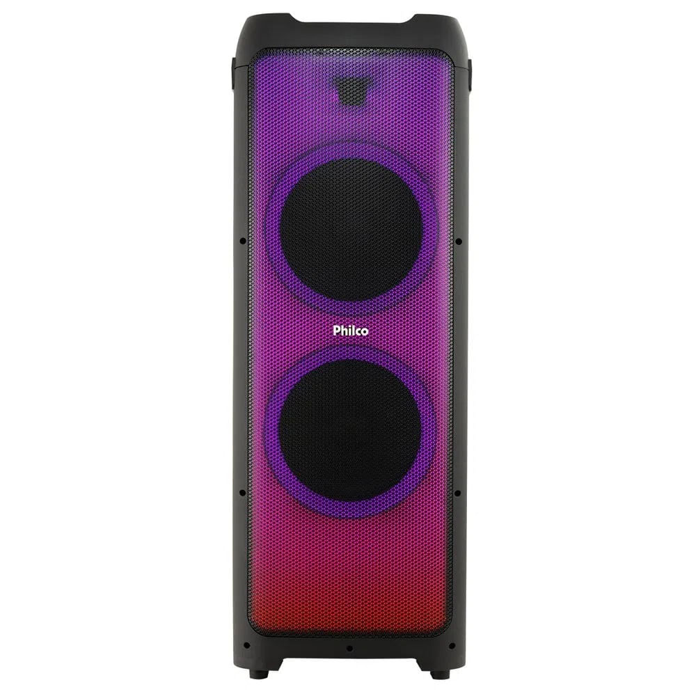 Caixa Acústica Philco Smart DJ Preta PCX32000 - Bivolt