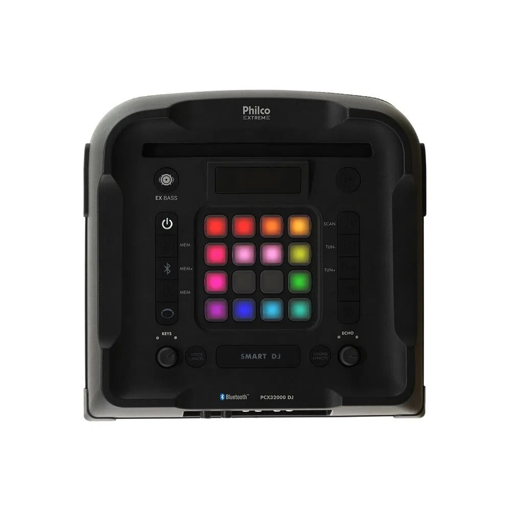 Caixa Acústica Philco Smart DJ Preta PCX32000 - Bivolt - Imagem 3