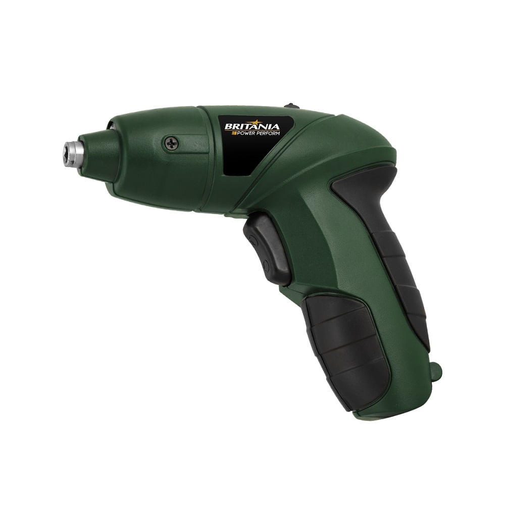 Parafusadeira Britânia 4,8V Verde BPF01 – Bivolt