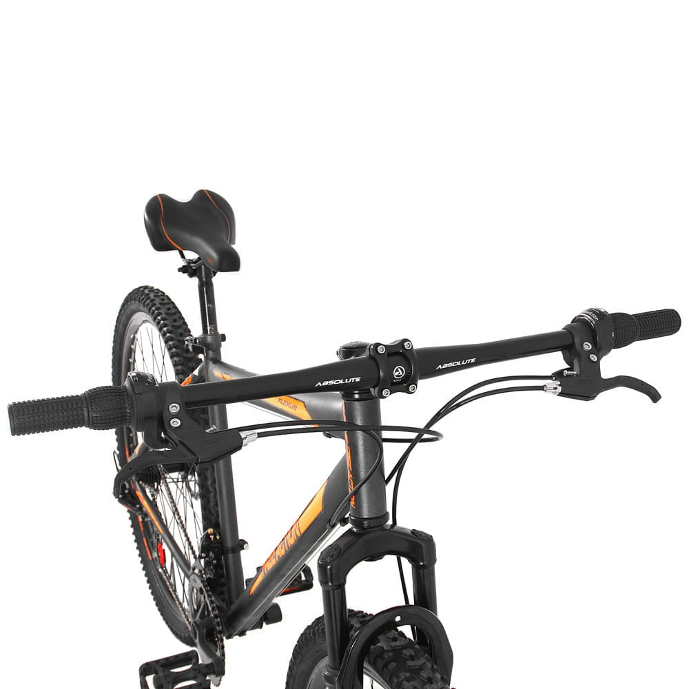 Bicicleta Free Action Aro 29 Flexus 2.0 Grafite e Laranja - Imagem 3
