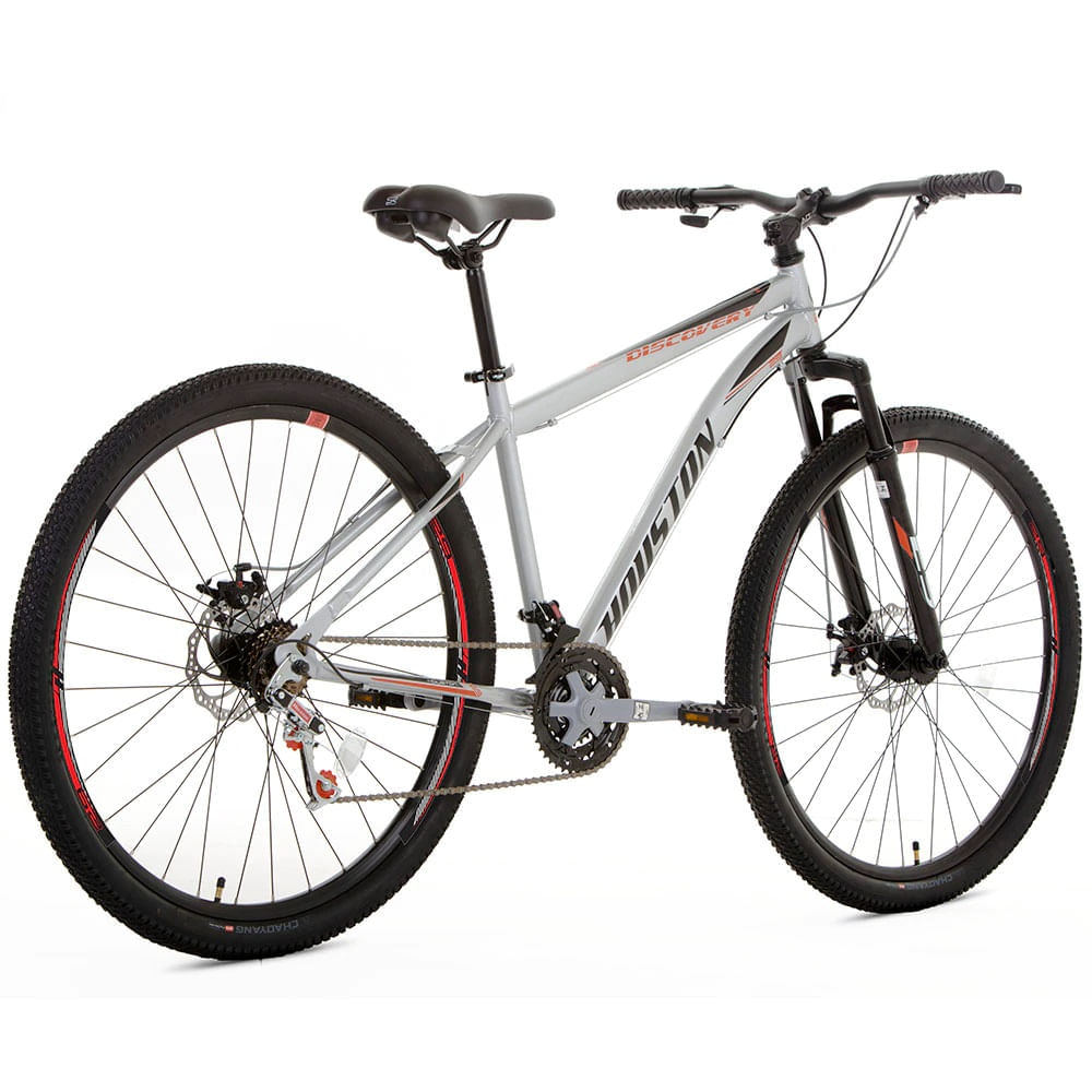 Bicicleta Houston Aro 29 Discovery Prata - Imagem 3