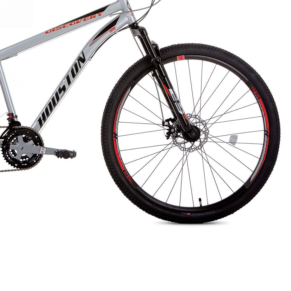 Bicicleta Houston Aro 29 Discovery Prata - Imagem 5
