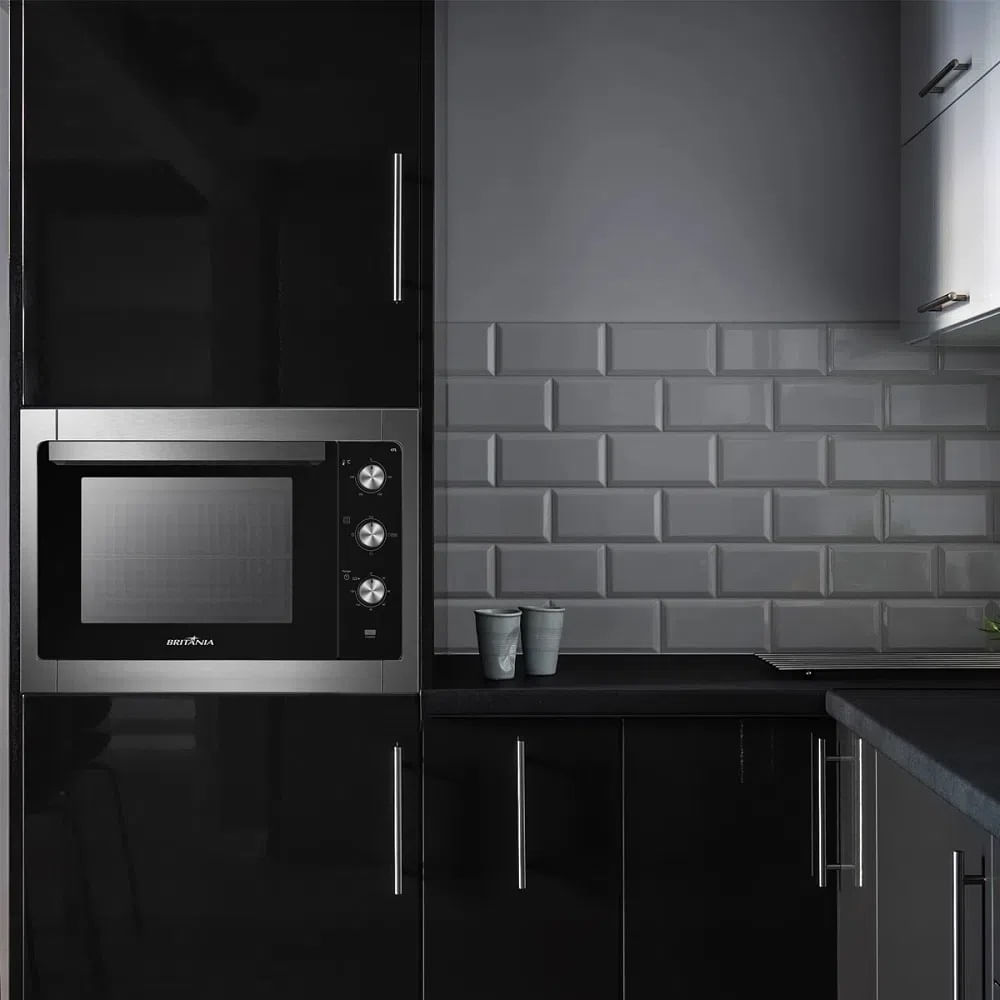 Forno Elétrico de Embutir Britânia 47 Litros Limpeza Prática Inox BFE47P - 220 Volts - Imagem 7