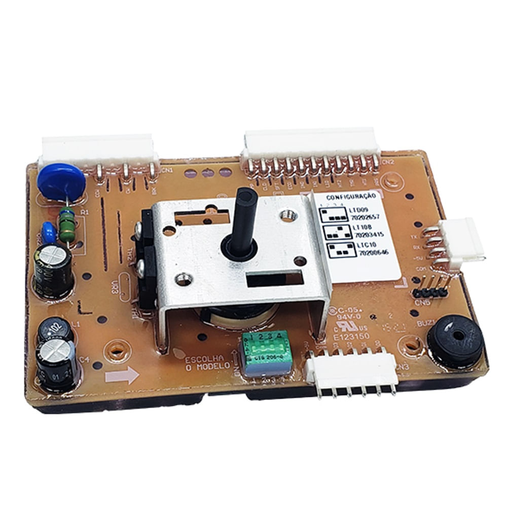 Placa Multi Modelos Emicol para Lavadora LT10B - Bivolt