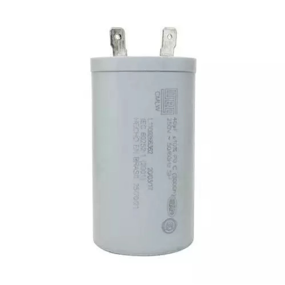 Capacitor Lavadora Electrolux 40UF – 250 Volts