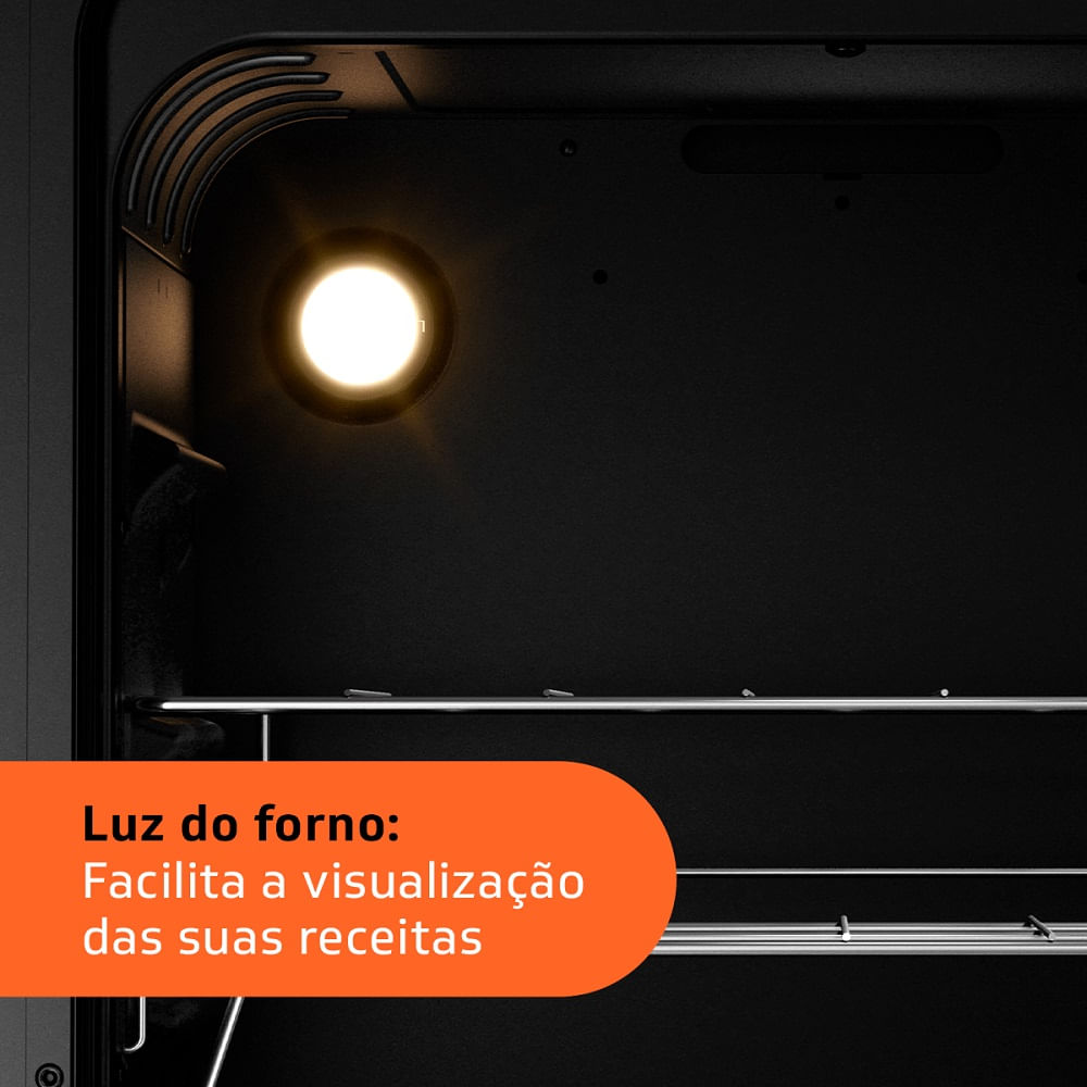Fogão de Piso Brastemp 4 Bocas com Dupla Chama Branco BFO4EBB - Bivolt - Imagem 8