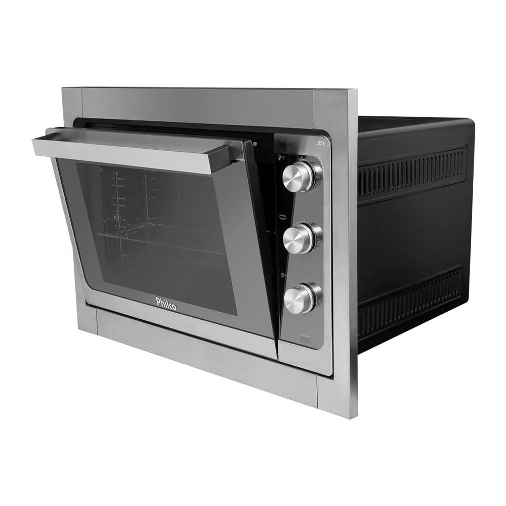Forno Elétrico de Embutir Philco 55 Litros Inox PFE55E – 127 Volts - Imagem 2